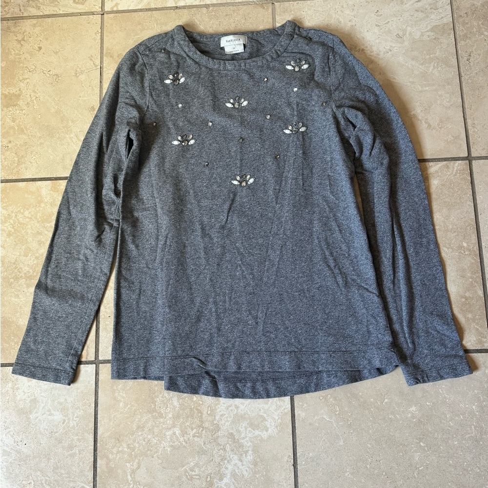 Van Heusen women’s long sleeve gray sweater